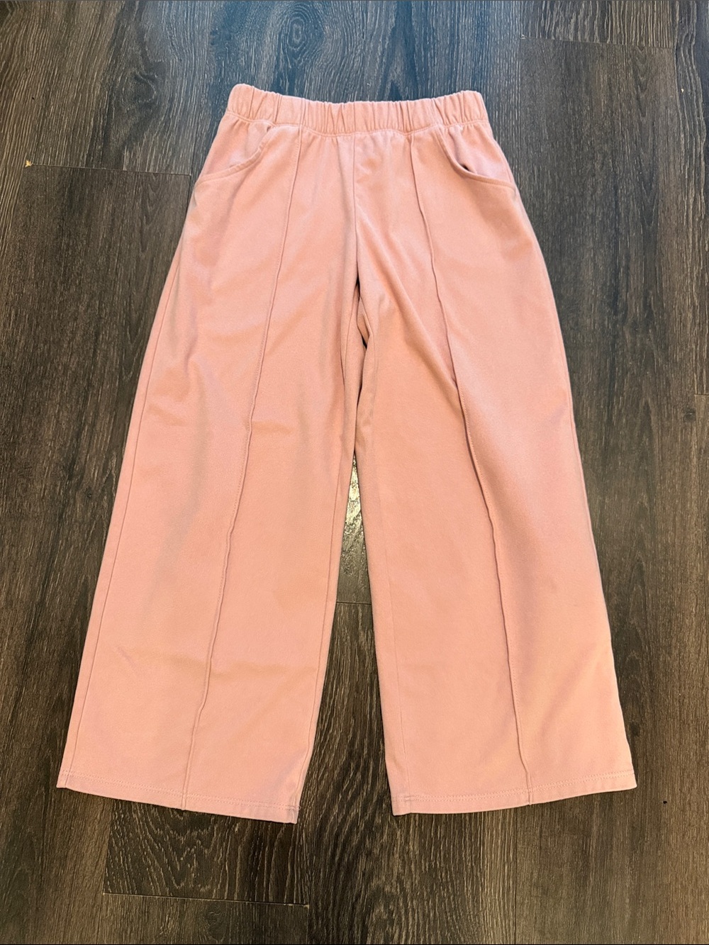 Cat & Jack Dusty Rose Wide-Leg Pull-On Pants